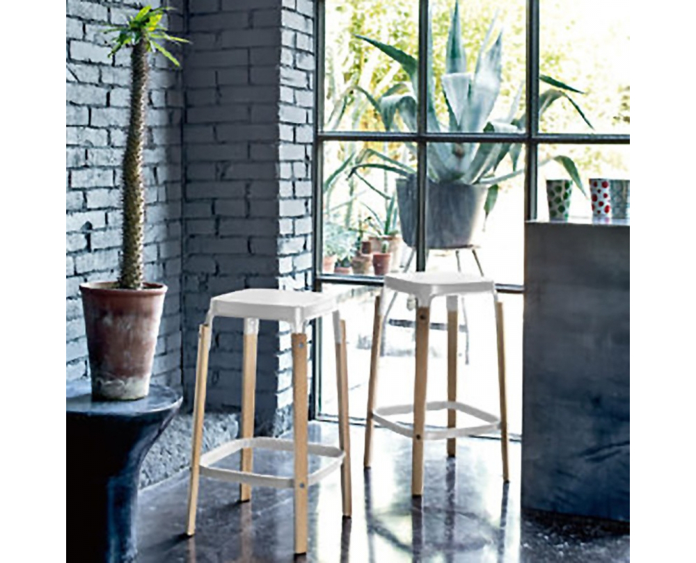 Magis Steelwood Stool barkruk 78cm - 3