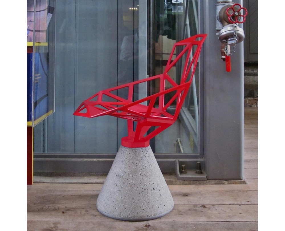 Magis Chair One draaistoel met cementpoot - 7