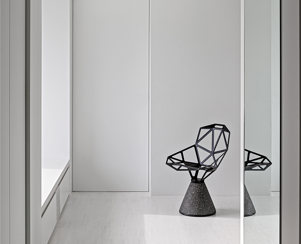 Magis Chair One draaistoel met cementpoot - 9