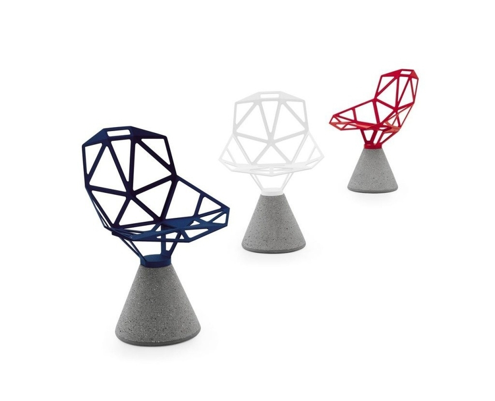 Magis Chair One stoel met cementpoot - 7