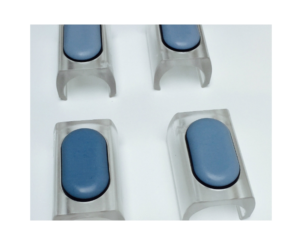gewicht koppeling blauwe vinvis Tecta vloerglijders sledestoel | Gerritsma Interieur
