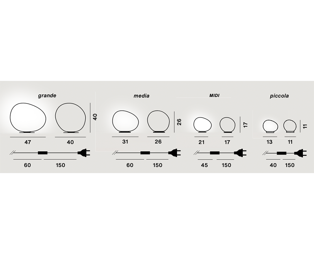 Foscarini Gregg midi tafellamp wit - 2