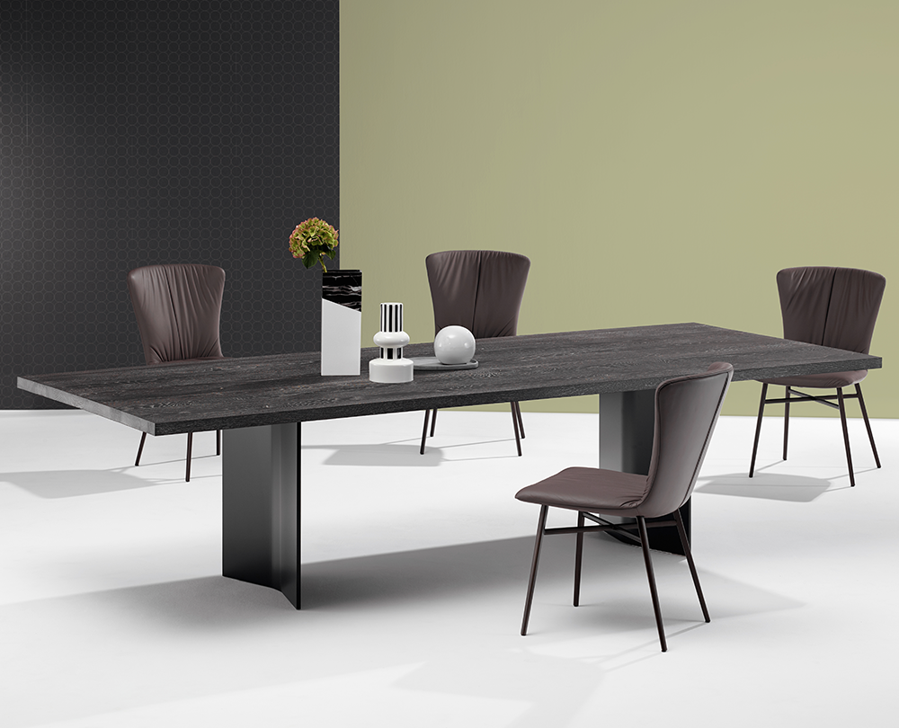 Draenert 1480 Soho tafel in massief vintage eiken - 3
