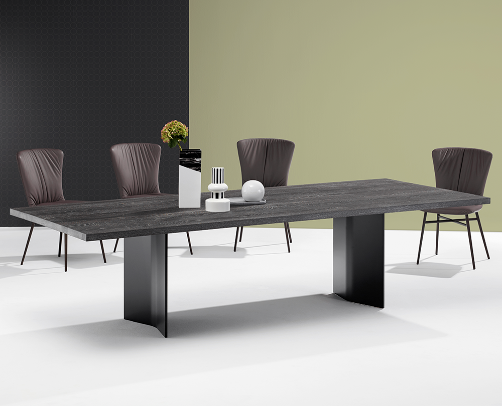 Draenert 1480 Soho tafel in massief vintage eiken - 2