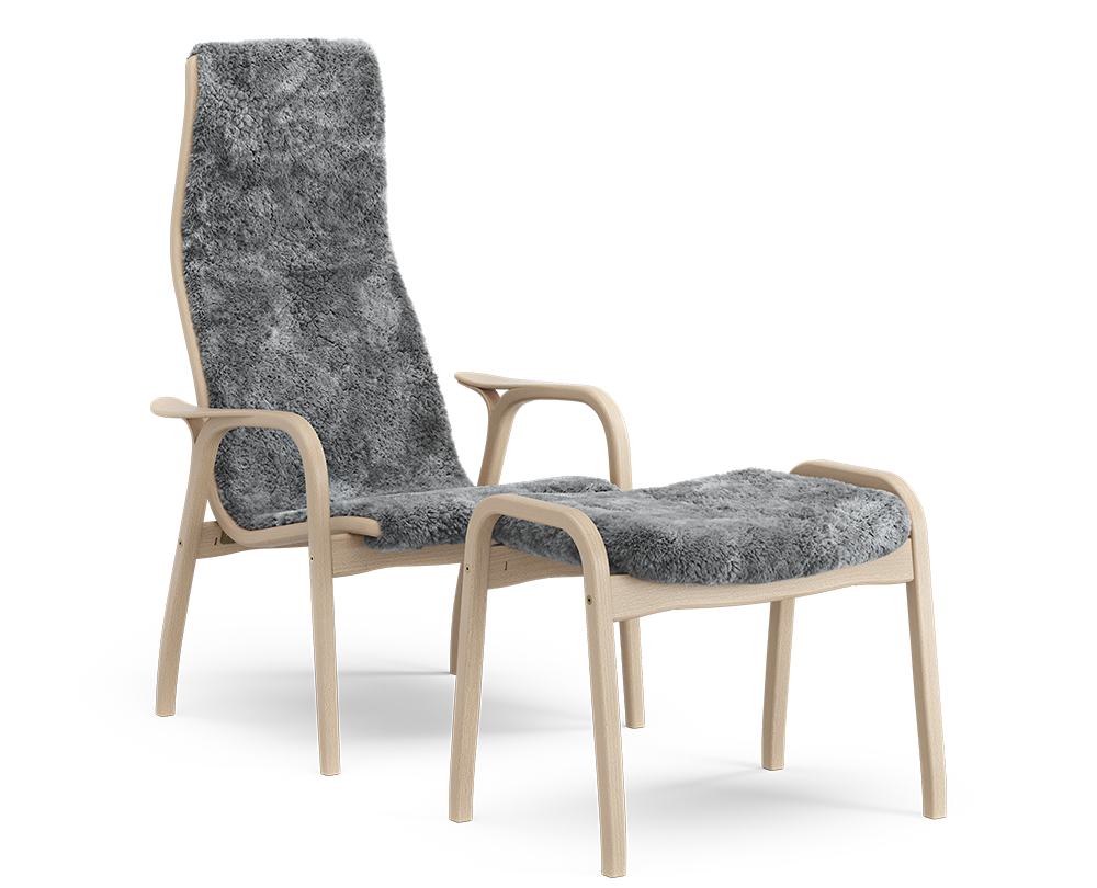 Swedese Lamino fauteuil + voetenbank - 2