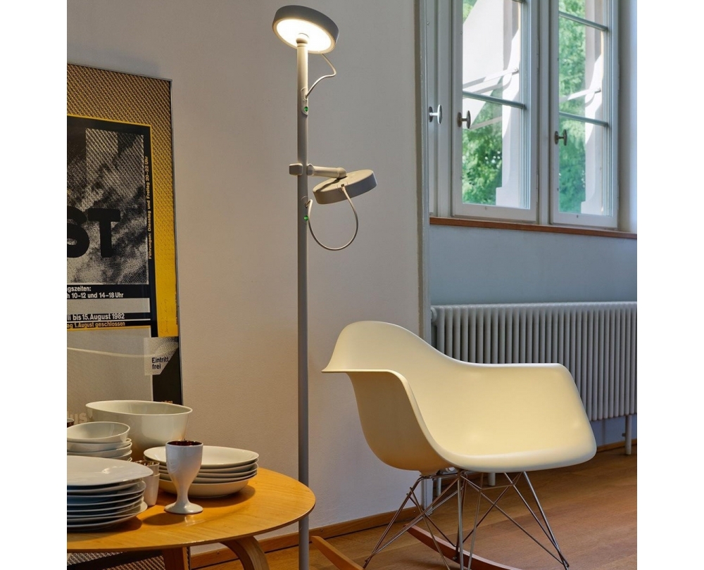 room onderdak Jood Belux U-Turn - Vloerlamp/Leeslamp | Gerritsma Interieur