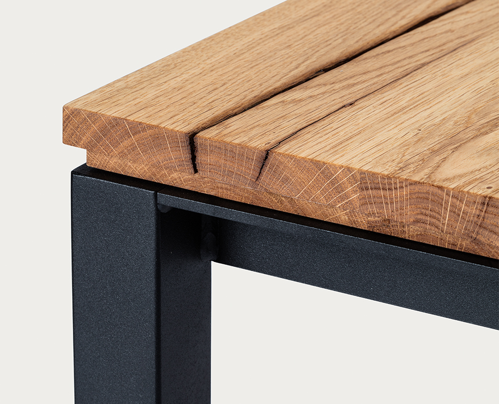 Janua S600 tafel geolied vintage eikenhout - 2