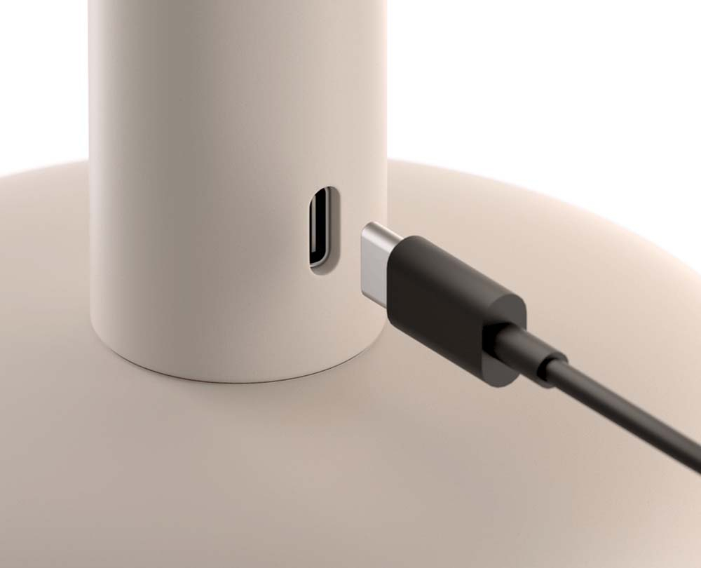 GRAU Fire oplaadbare tafellamp incl. lader - 8