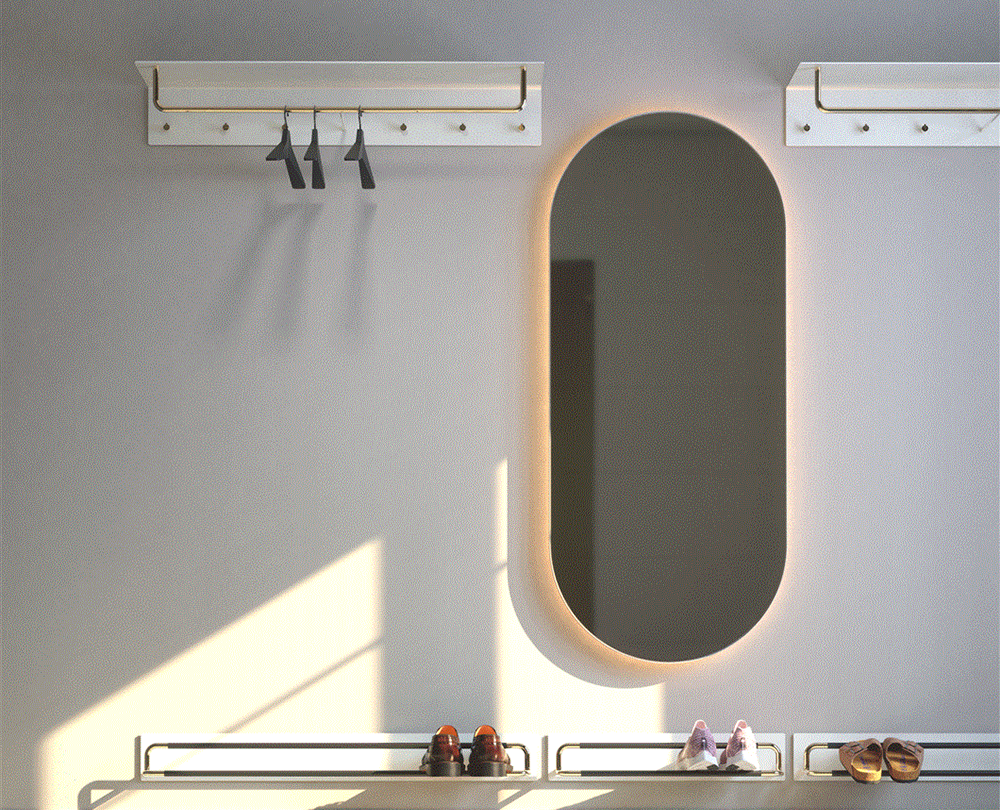 FROST UNU Spiegel met verlichting 4146 140x60cm - 8