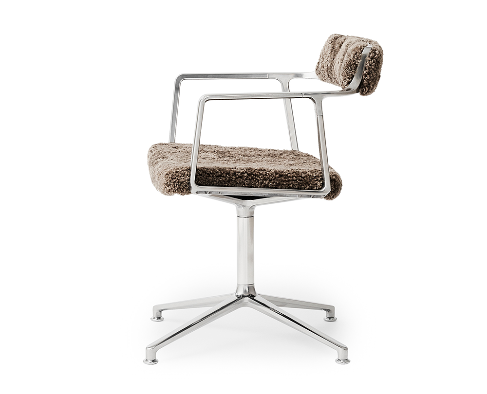 Vipp 452 Curly Edition Swivel Bureaustoel zonder wielen - 2