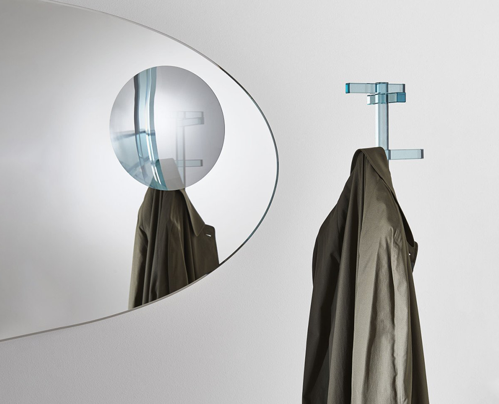 Glas Italia Celeste spiegel - 2