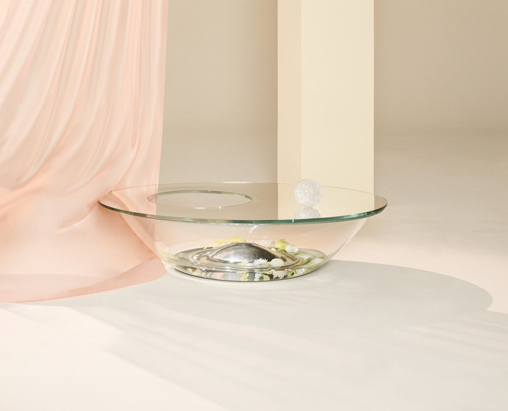 Glas Italia Nacre salontafel - 9