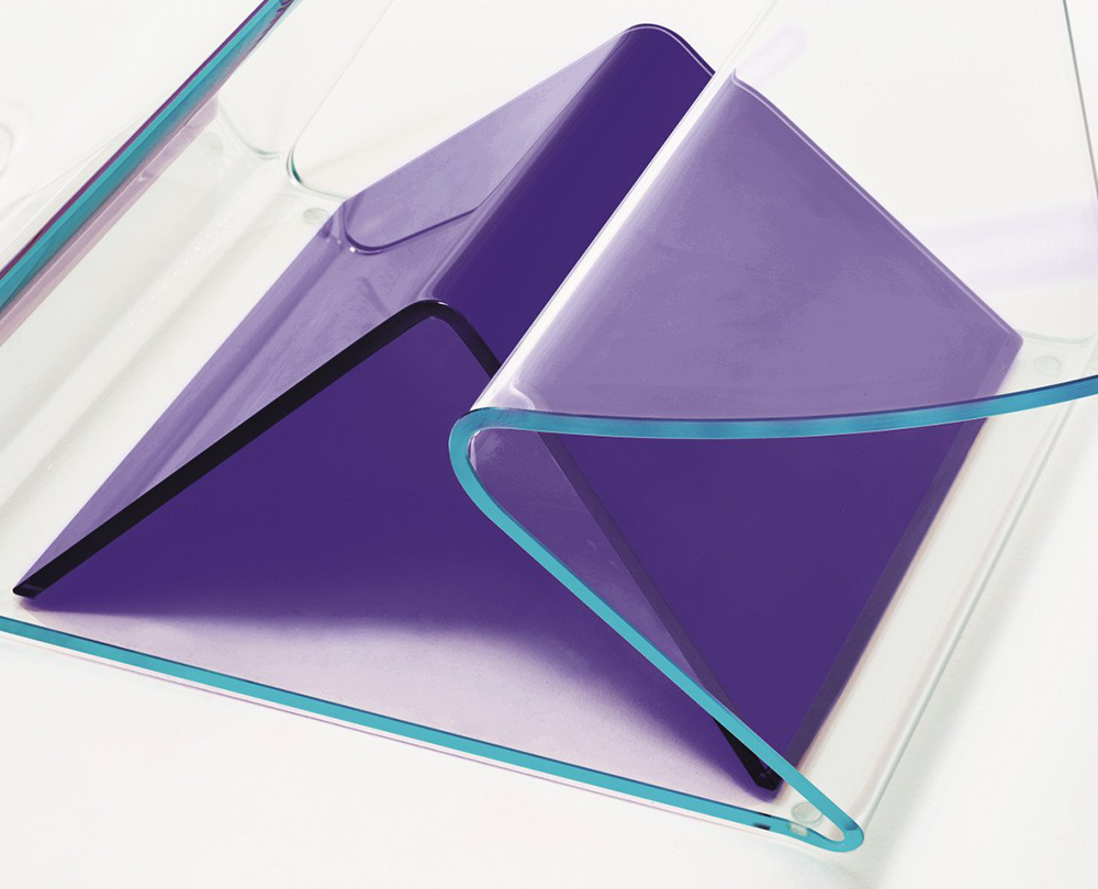 Glas Italia Plissé salontafel - 6