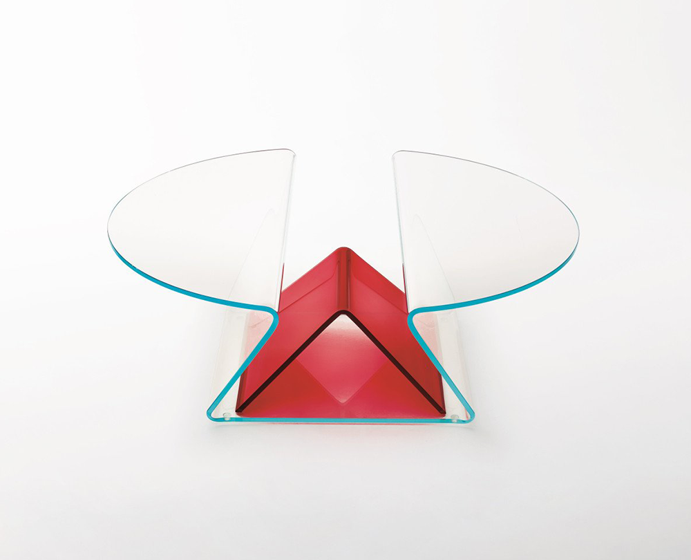 Glas Italia Plissé salontafel - 1