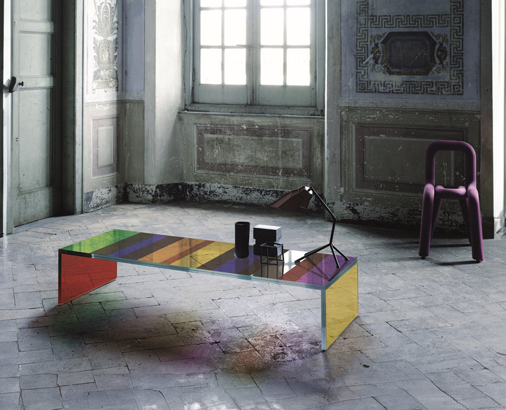 Glas Italia The Dark Side of the Moon Piero Lissoni salontafel - 5