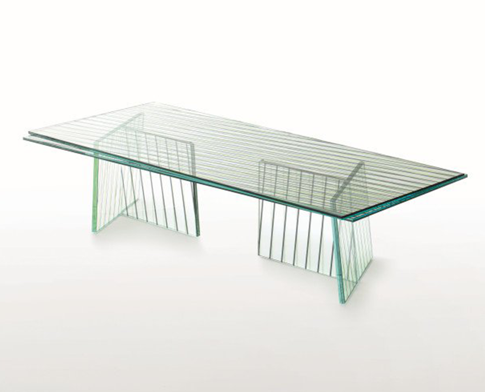 Glas Italia Crossing eettafel - 2