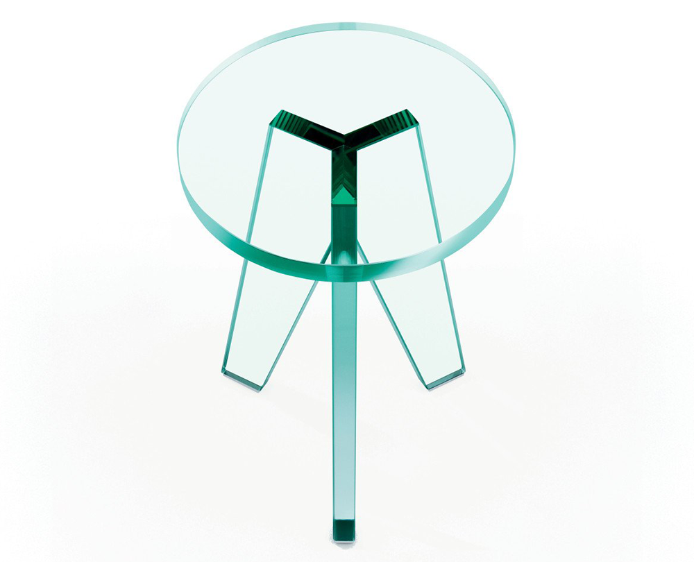 Glas Italia Crystal Stool - 2