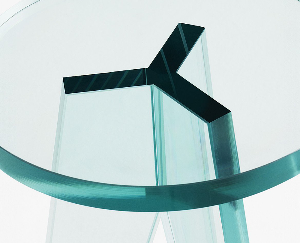 Glas Italia Crystal Stool - 3