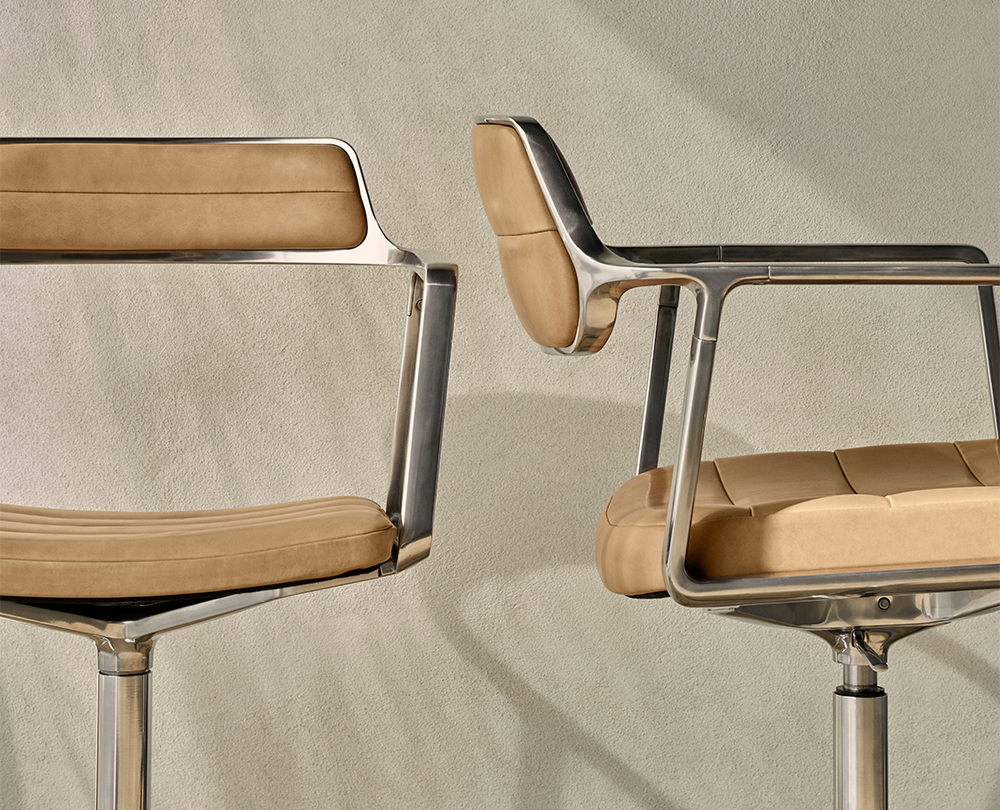 Vipp 453 stoel Swivel met wielen - 16