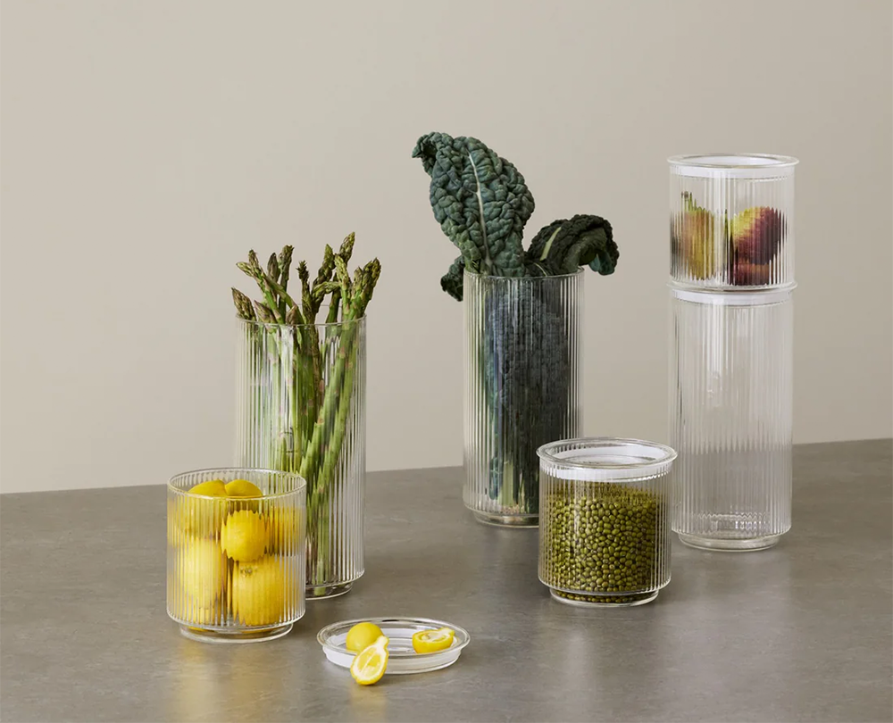 Stelton Pilastro voorraadpot 1.3L - 2