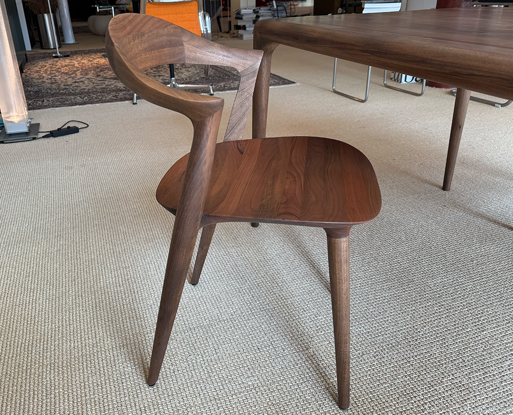 Artisan Addo Europese walnoot houten stoel - 4