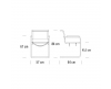 Thonet S 34 Pure Materials sledestoel met armleuningen - 3