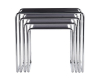 Thonet B 9 bijzettafel set van 4 beuk - 2