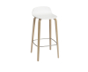 Muuto Visu Wood barkruk (75 cm)  - 1