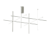 Flos Coordinates C4 long plafondlamp LED - 2