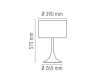Flos Spun Light T1 tafellamp - 12