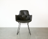 Freifrau Leya armchair high met draadonderstel 1.1 - 4