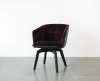 Freifrau Marla armchair high met houten frame 3.3 - 1