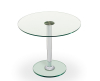 Draenert 1010-E LIFT-IV ronde tafel glas - 2