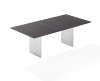 Draenert 1280 Atlas 2 tafel in massief eiken donkergrijs - 1