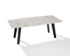 Draenert 1460 Fontana tafel uitschuifbaar in Calacatta gold - 3
