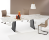Draenert 1460 Fontana tafel uitschuifbaar Calacatta gold met wangen - 5