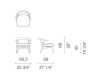 Cappellini Newood Relax Light Armleunstoel - NWX3R - 5