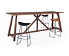 Janua BC02 Cantina tafel geolied natuurlijk amerikaans walnoothout - 1