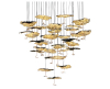 Catellani & Smith Gold Moon Chandelier hanglamp - 1