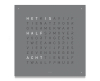 Qlocktwo frontpanelen 45 cm - 11