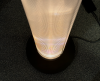 Belux Twilight LED acryl-glas zwart rond vloerlamp dim-to-warm - 7