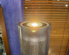 Belux Twilight LED acryl-glas zwart rond vloerlamp dim-to-warm - 5