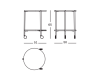 Magis Tambour Table hoog met wielen - 7