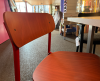 Thonet S 243 Stoel Rood set van 4 - 4