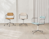 Vipp 452 Lagrasse Swivel stoel zonder wielen - 14