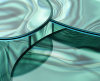 Glas Italia Liquefy Ovale bijzettafel - 9