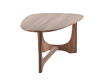 Artisan Oskar eettafel - Europese walnoot - 2