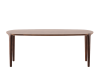 Artisan Wu eettafel - Europese walnoot - 2