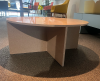 Muuto Halves salontafel light toupe terrazzo - 2