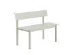 Muuto Linear Steel bank met rugleuning - 5